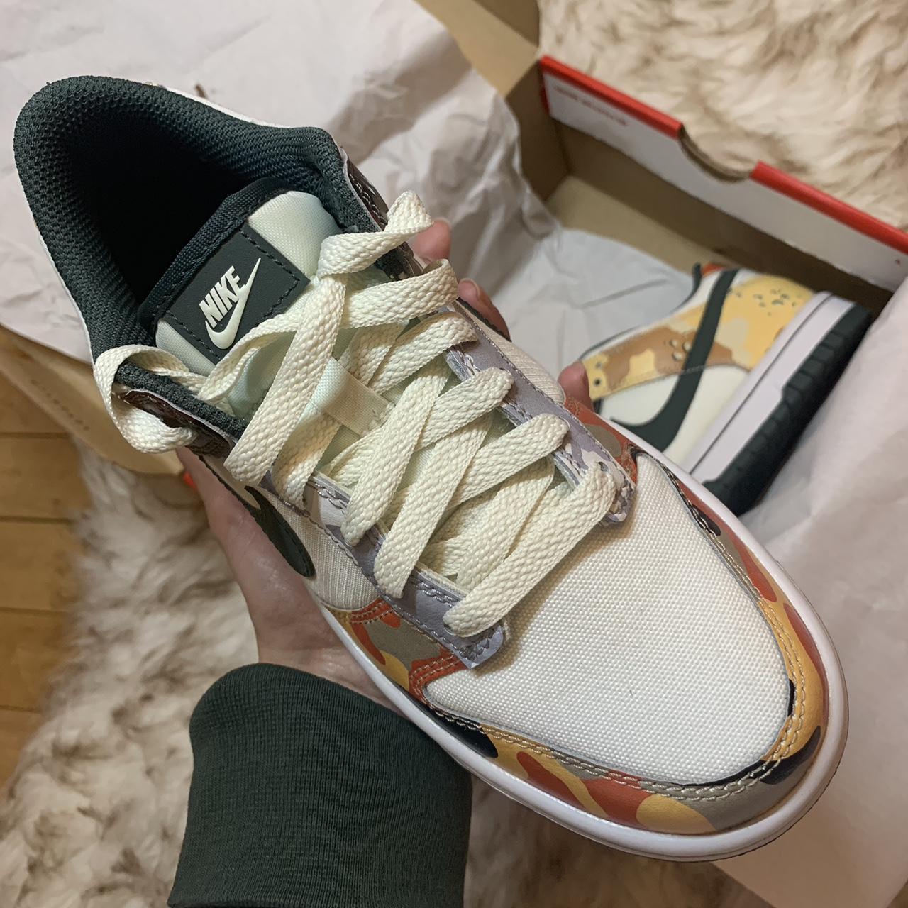 dunk low se gs multi camo