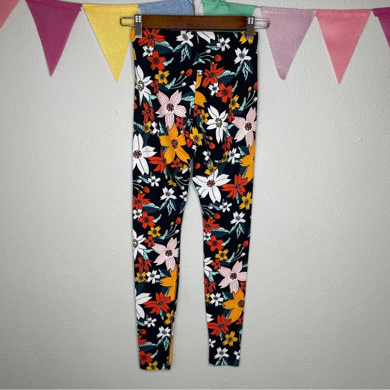 nike black floral leggings