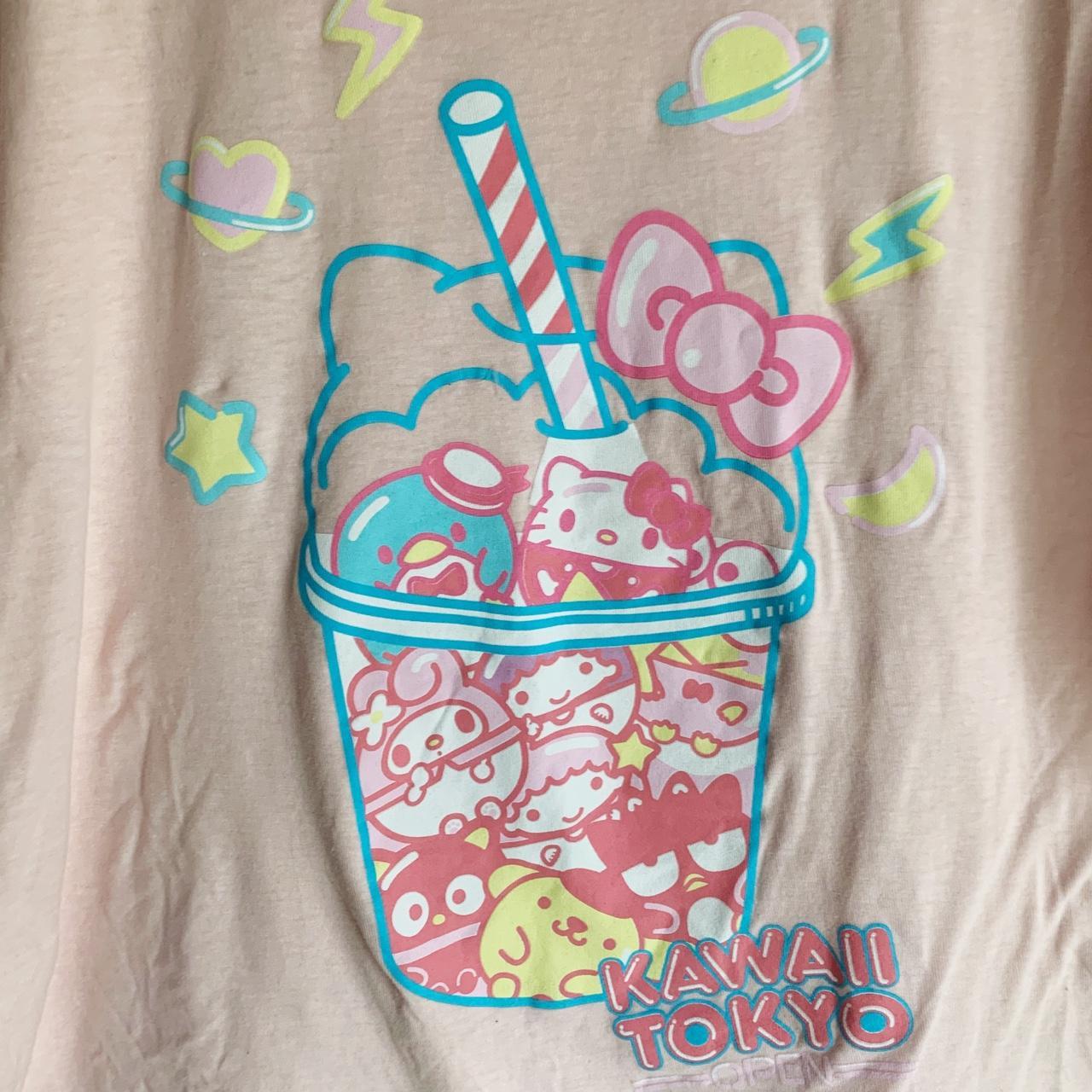 Hello Kitty And Friends Kawaii Tokyo Boba Girls T-Shirt