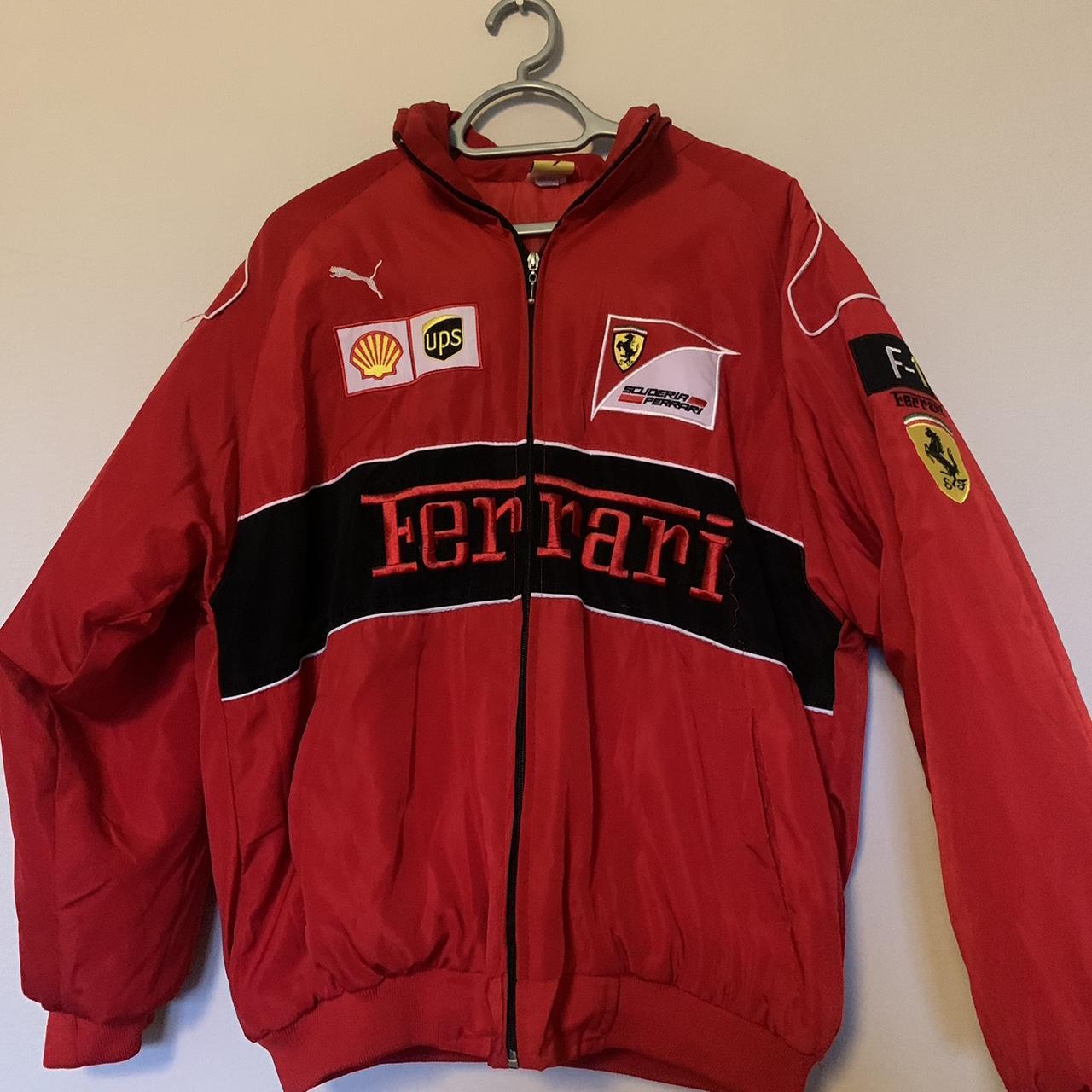 Super cute Ferrari jacket Bought from Etsy Slight... - Depop