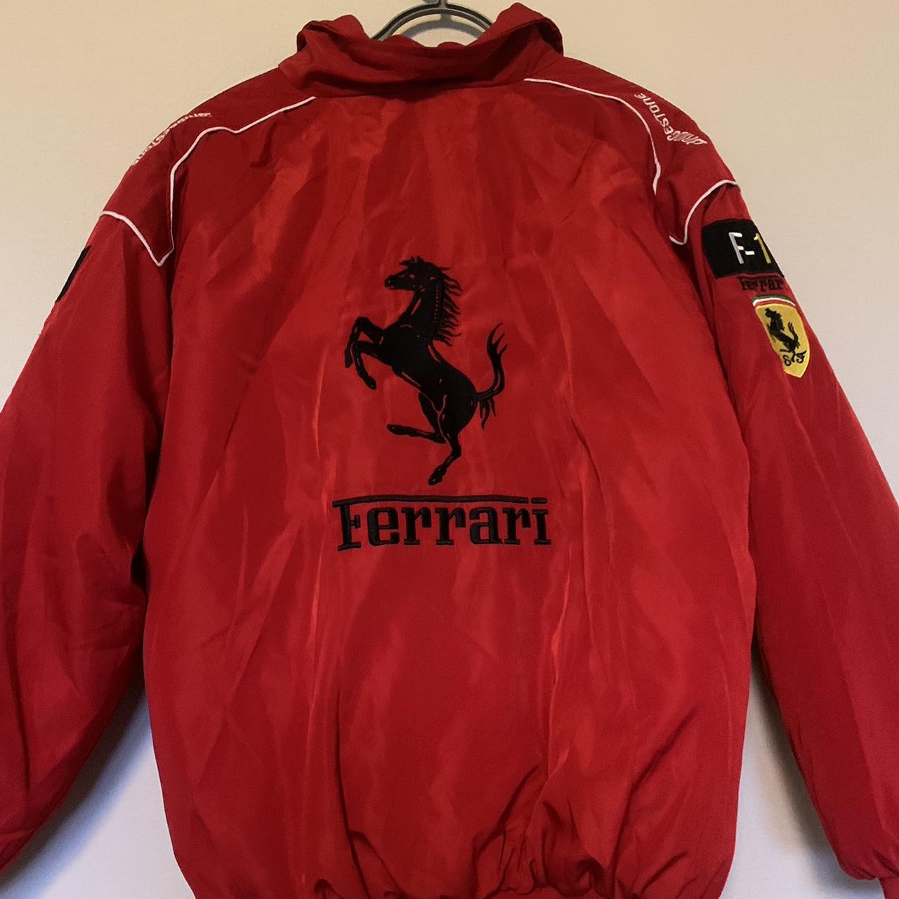 Super cute Ferrari jacket Bought from Etsy Slight... - Depop