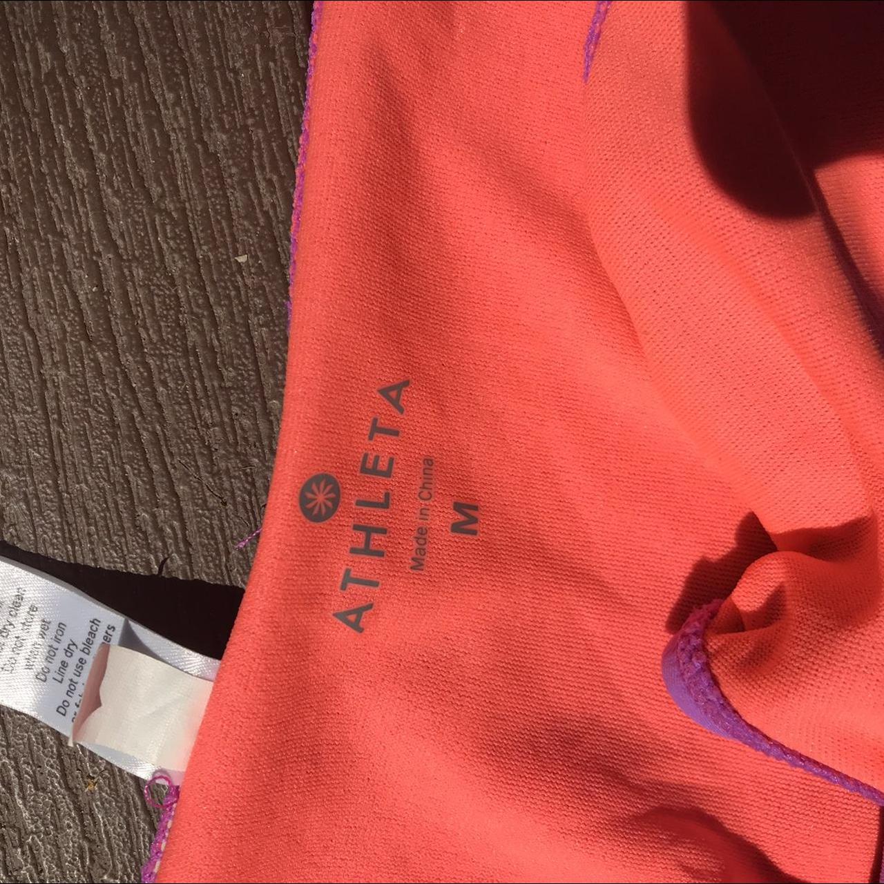 Athleta lilac swim bottoms Tie side swim... Depop