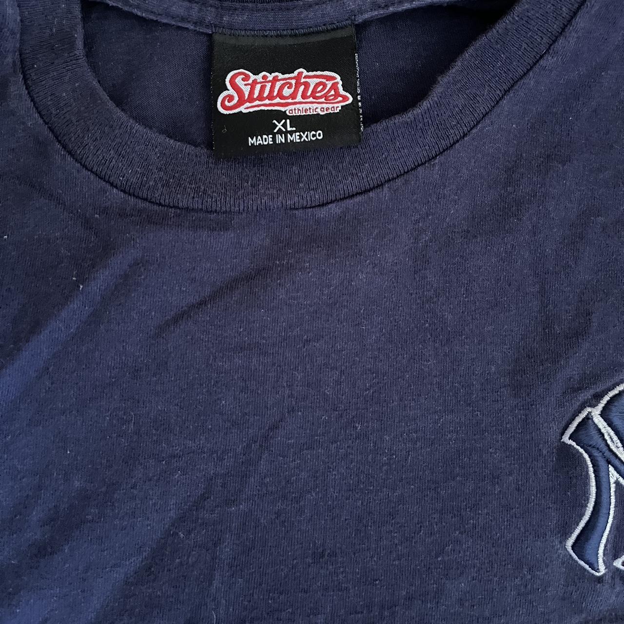 Stitches Athletic Gear N.Y. Yankees Shirt, Size: XL