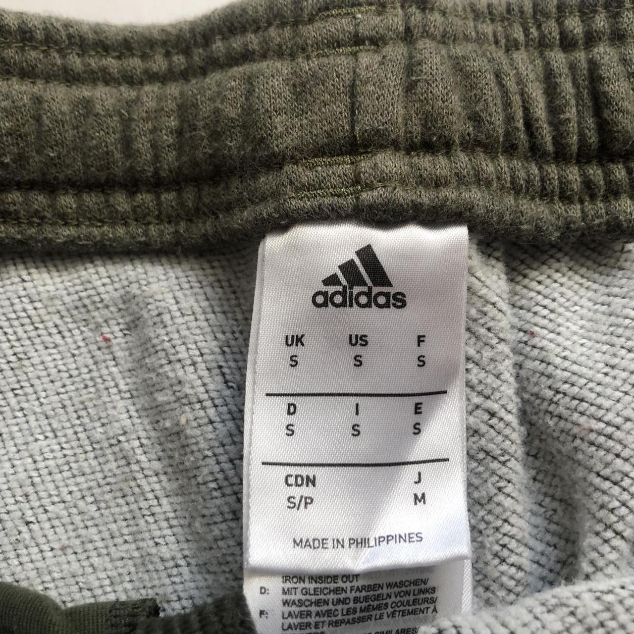 Dark Green Adidas High Rise Sweatpants Depop