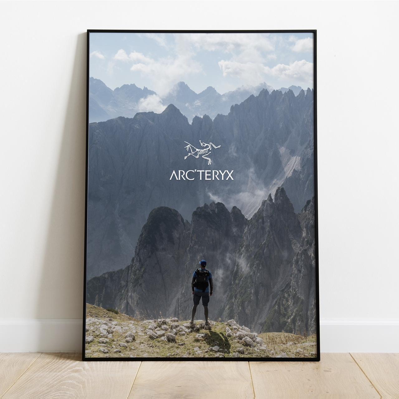 Arc’teryx - A3 Poster. Featuring Arc’teryx logo... - Depop