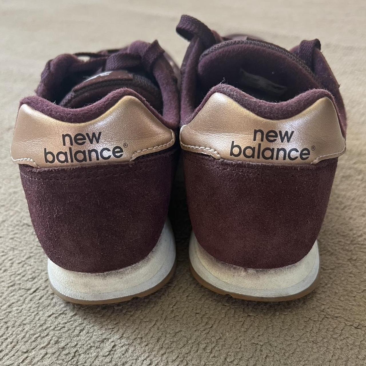 New balance sales burgundy rose gold