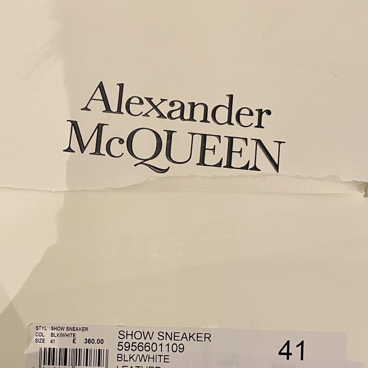 alexander mcqueen black sparkly trainers