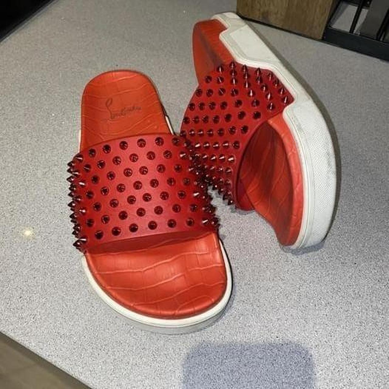 Mens hotsell louboutin sliders