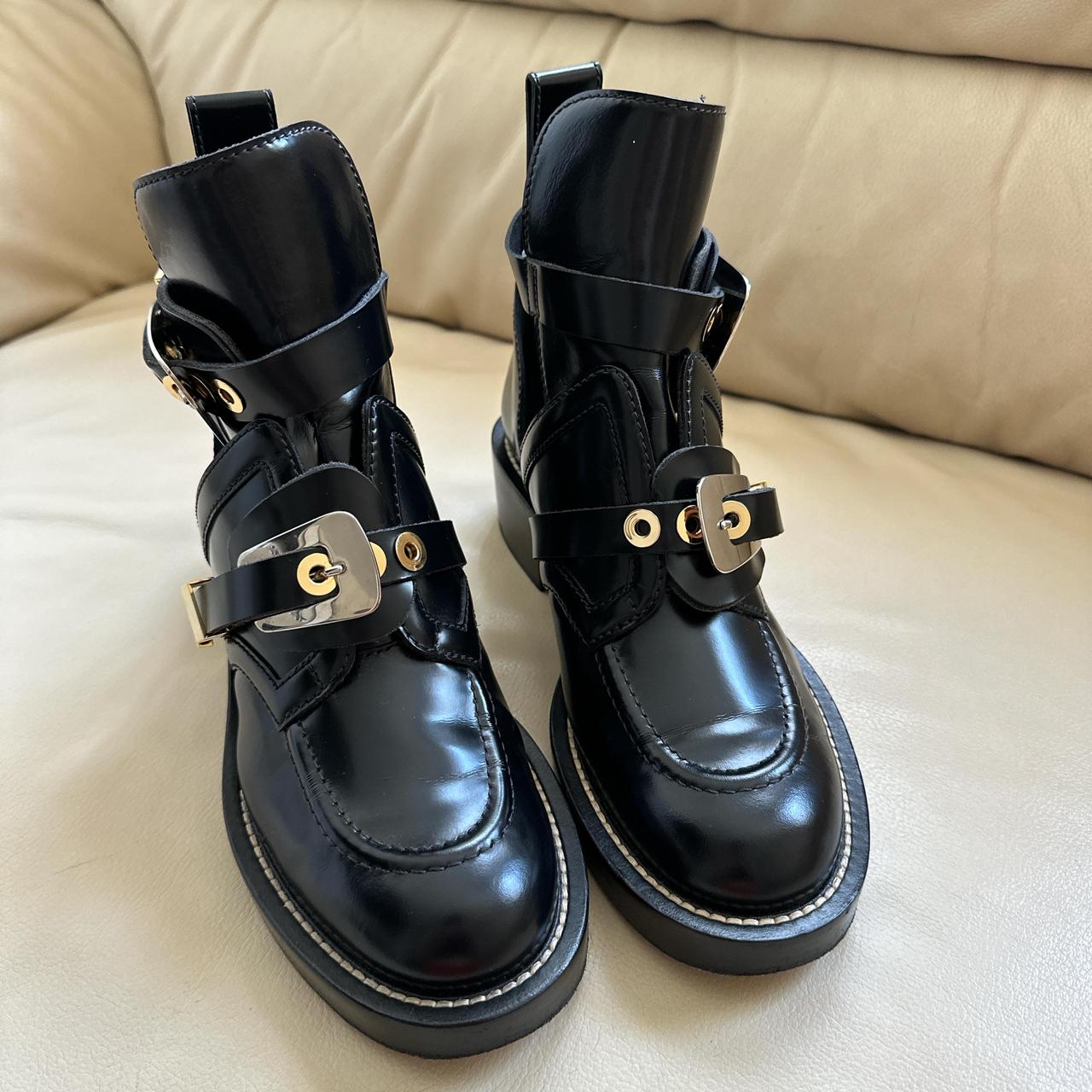 Balenciaga Warto 1000 Centure Cut Out Buckle Ankle. Depop