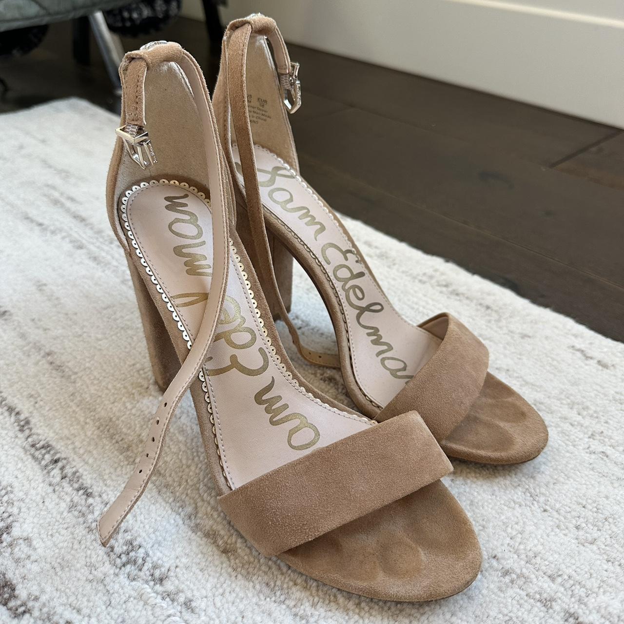 Sam edelman tan orders heels