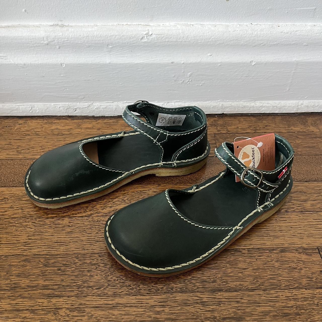 asos green mary janes