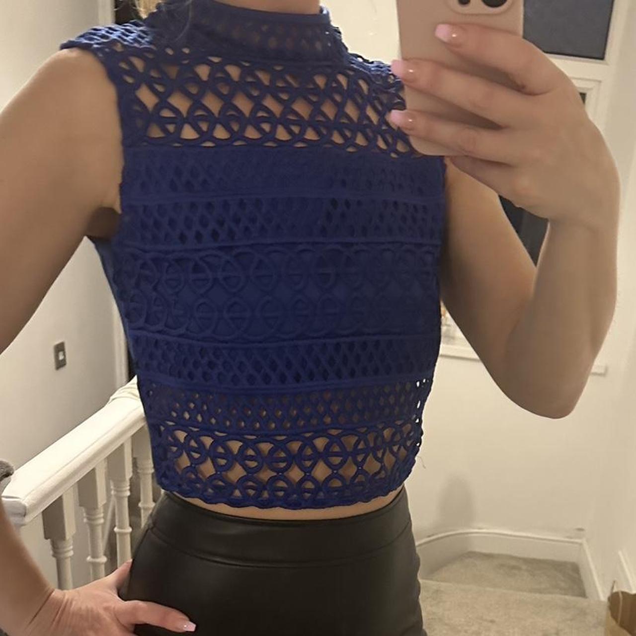 River Island crochet top riverisland... Depop