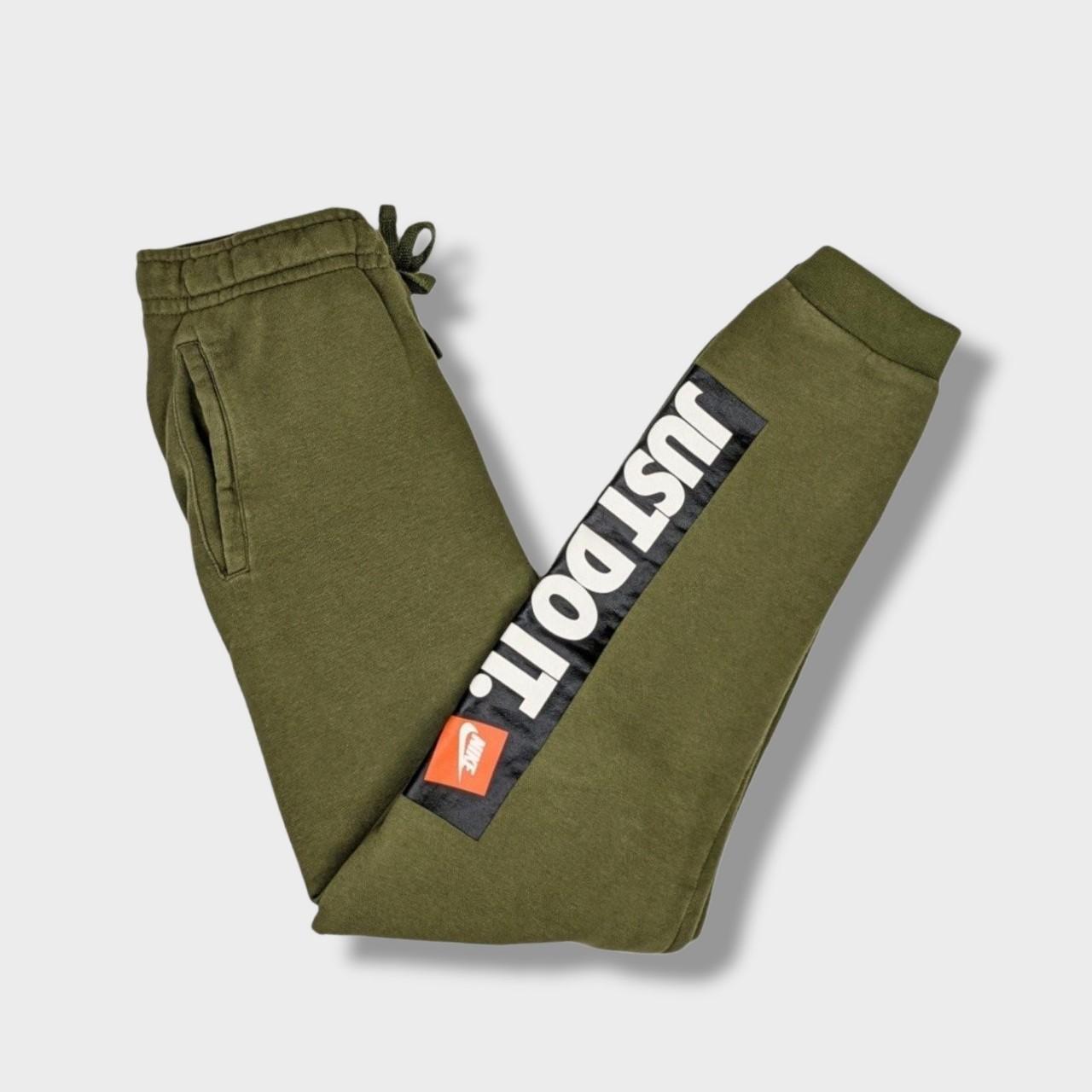 Nike Men's Khaki Joggerstracksuits Depop