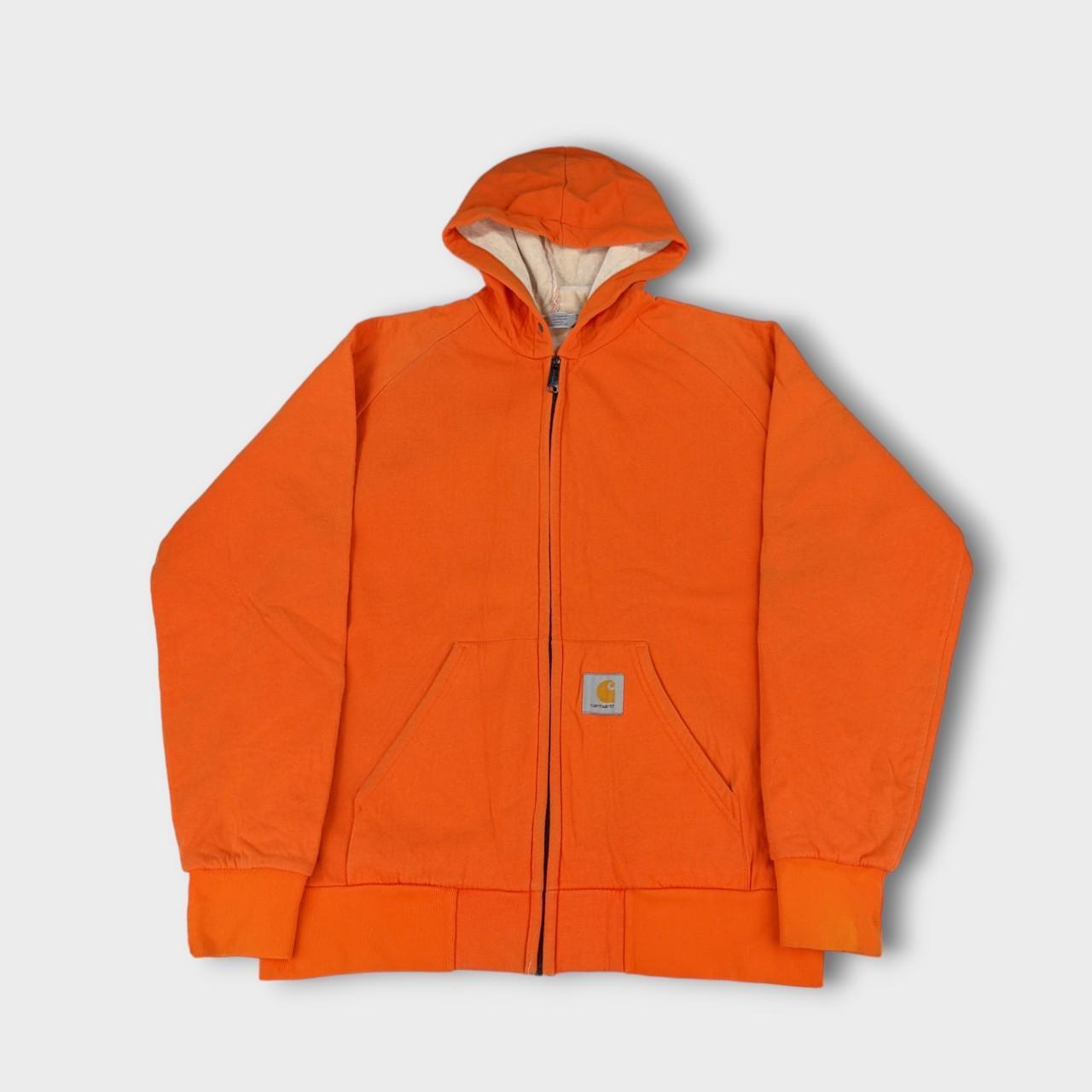 Men's carhartt shop orange hoodie