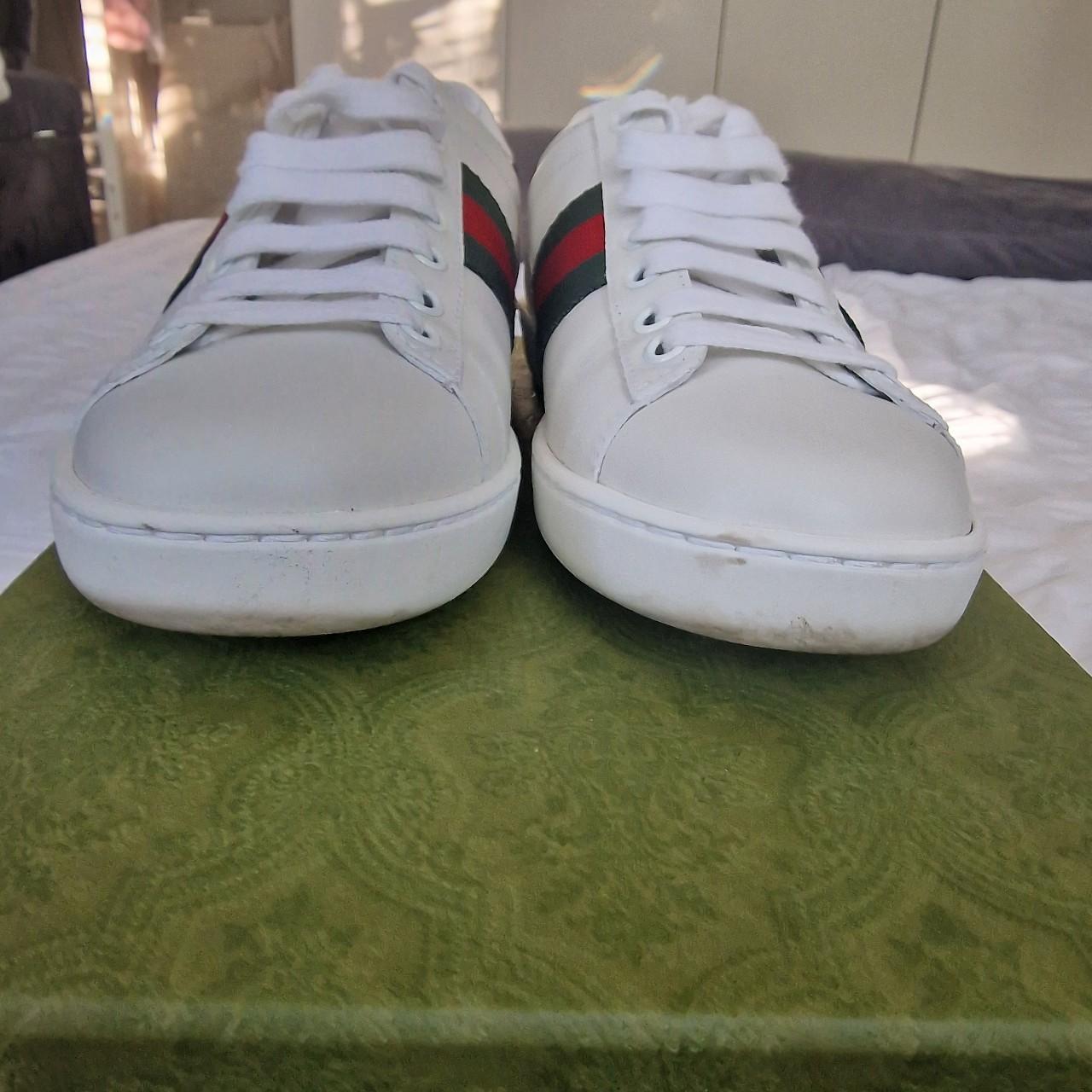 Gucci white sneakers hot sale womens price