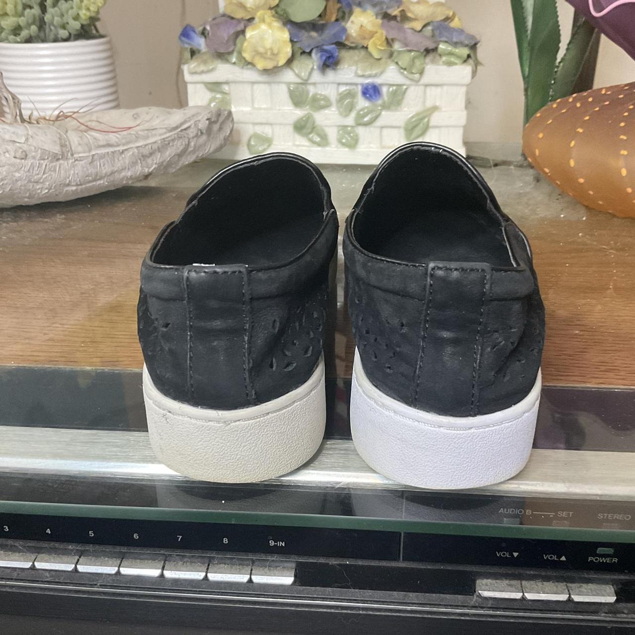 white double strap slides