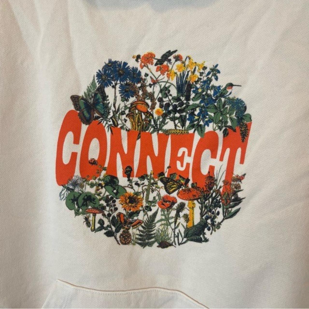 NEW LONELY GHOST CONNECT BUTTERFLY BONE HOODIE SZ sale SMALL