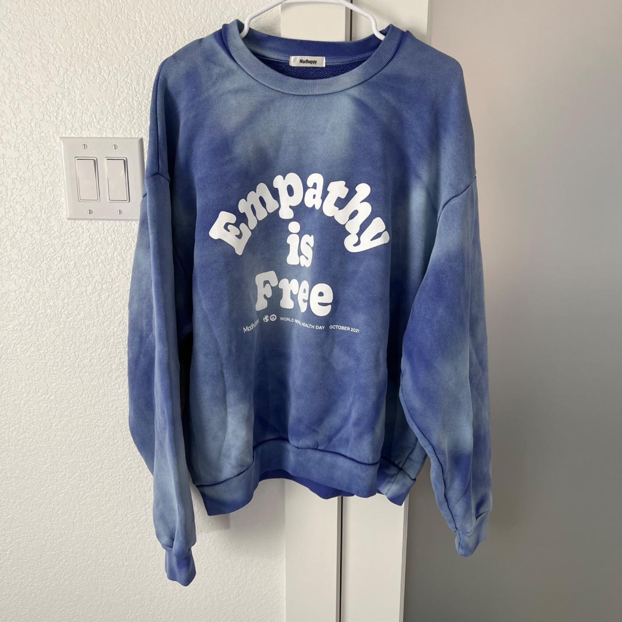 Madhappy blue online sweatshirt