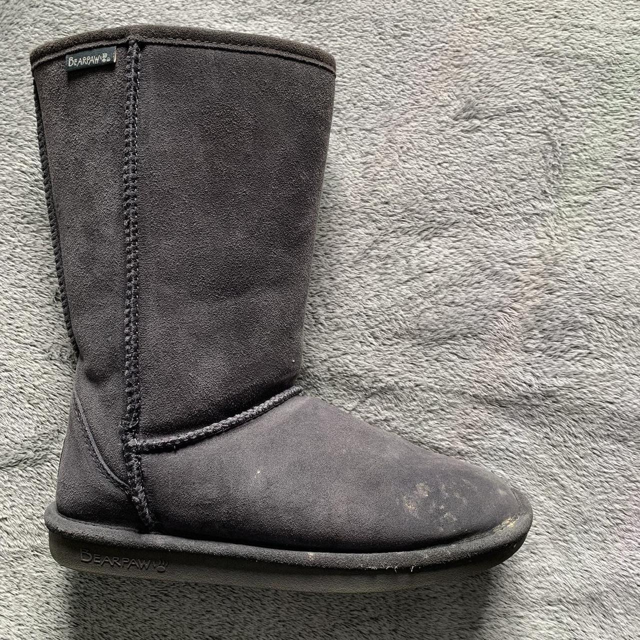 bearpaw krista boots gray