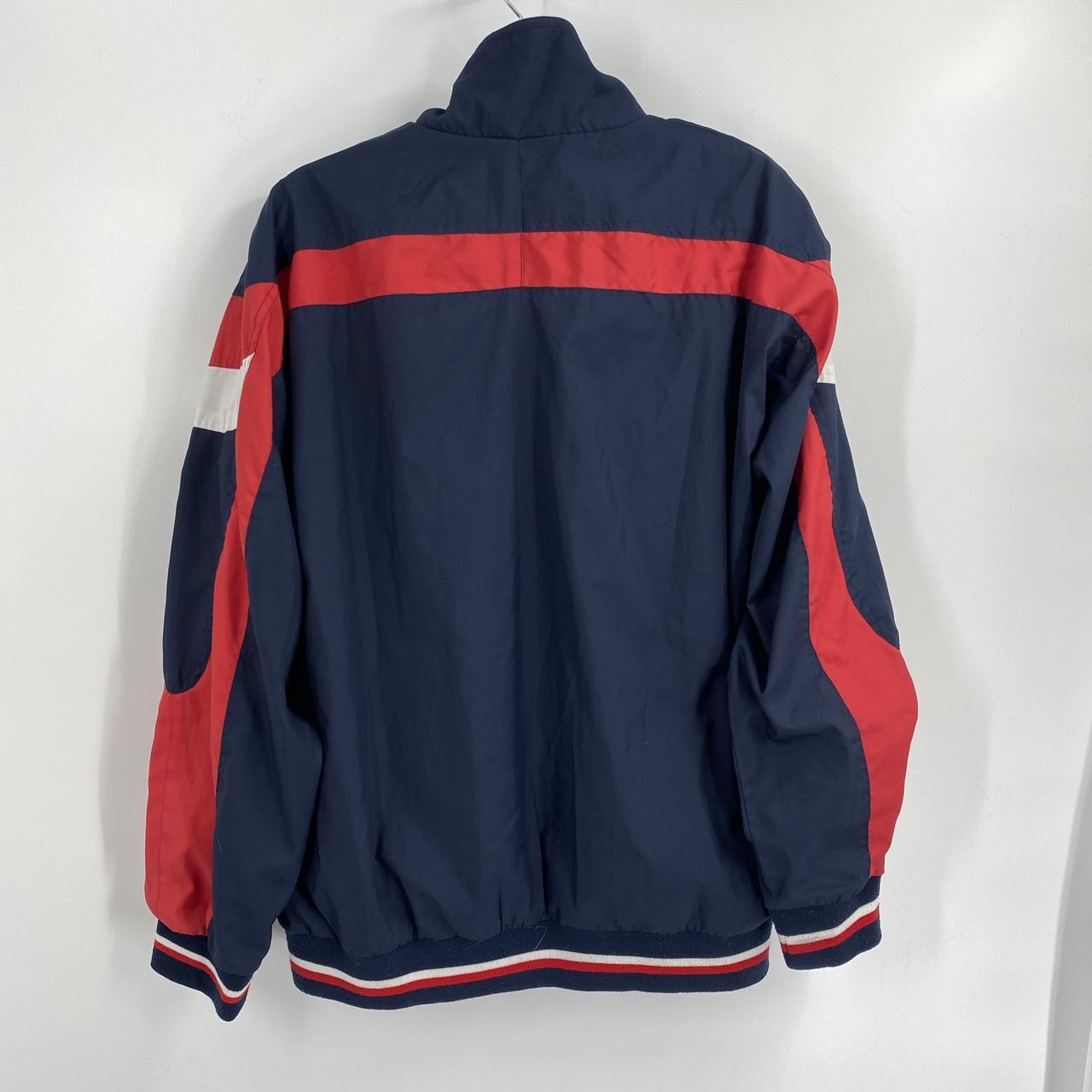 Umbro Men's Red and Blue Jacket | Depop