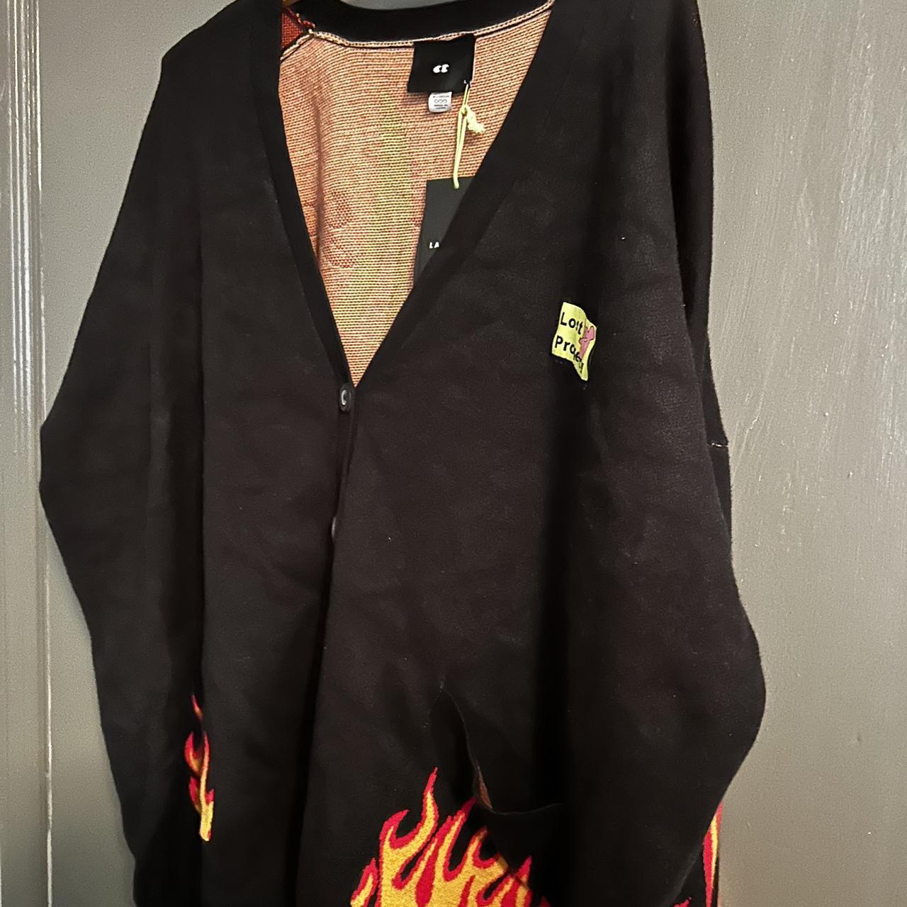 Lazy Oaf Women's Cardigan - Black - L – Lazy Oaf … - image 1