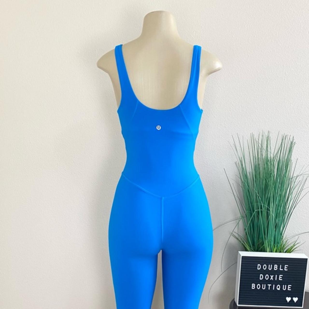 LULULEMON Align Full Length Bodysuit Poolside Depop