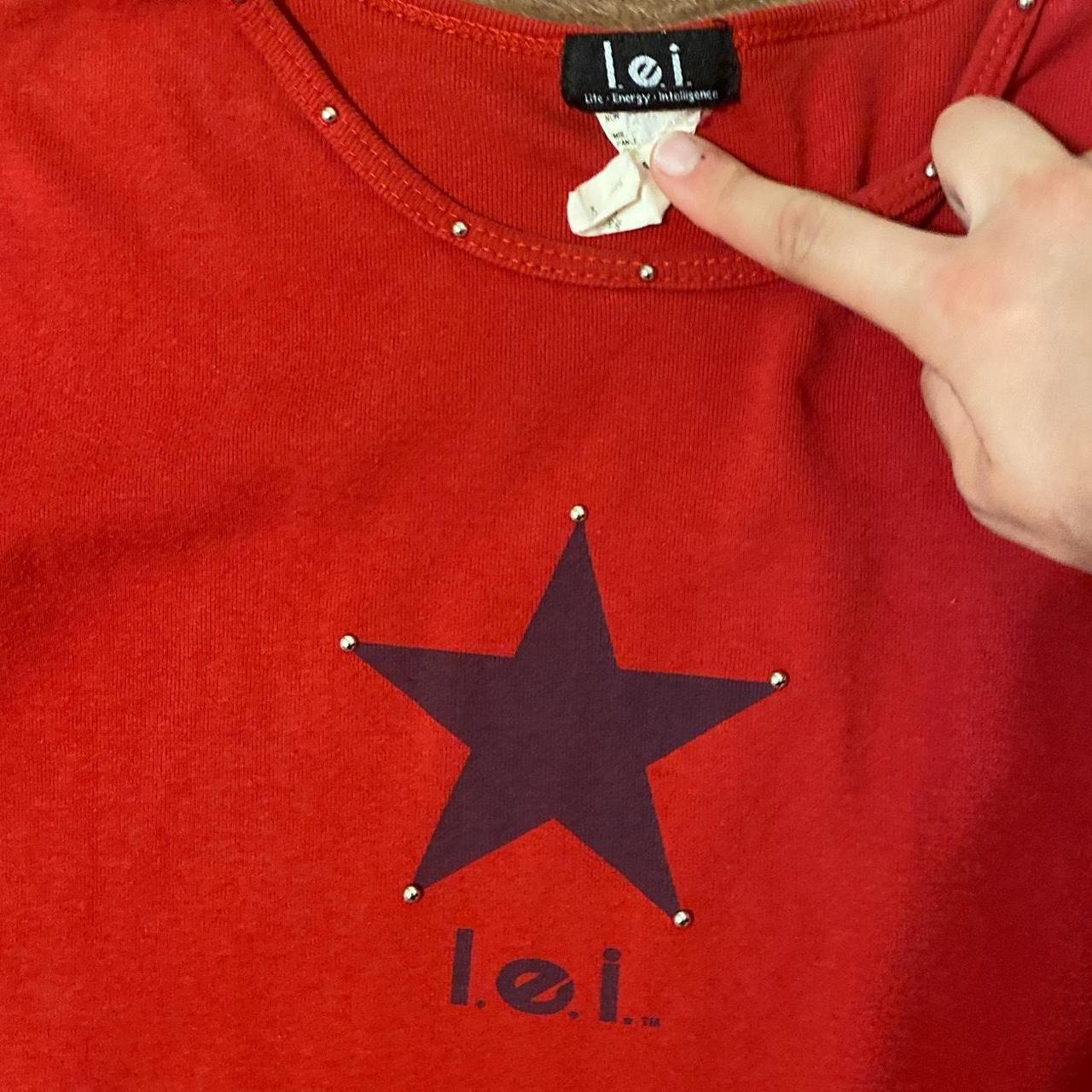 L.e.i. Women's Red Shirt (2)