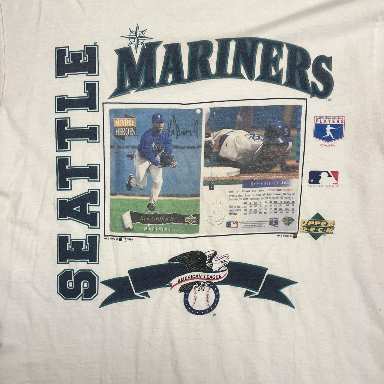 Ken Griffey Jr Shirt Mlb Baseball Player Seattle Mariners Vintage