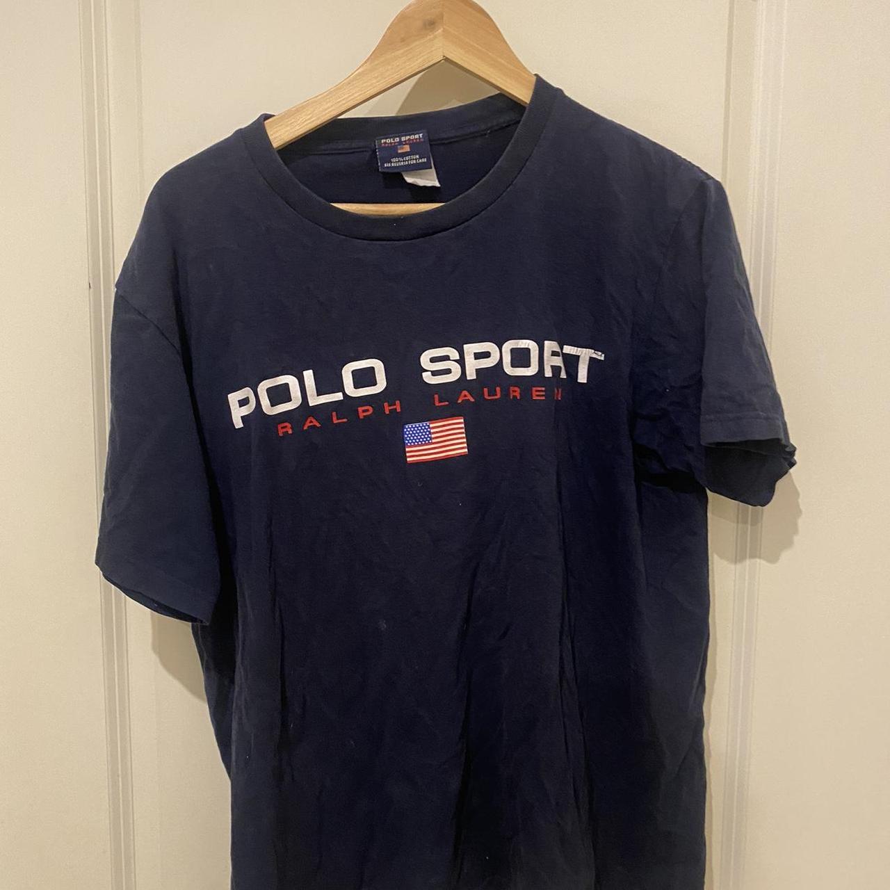 Polo sport Ralph Lauren tee Tagged size L but fits... - Depop