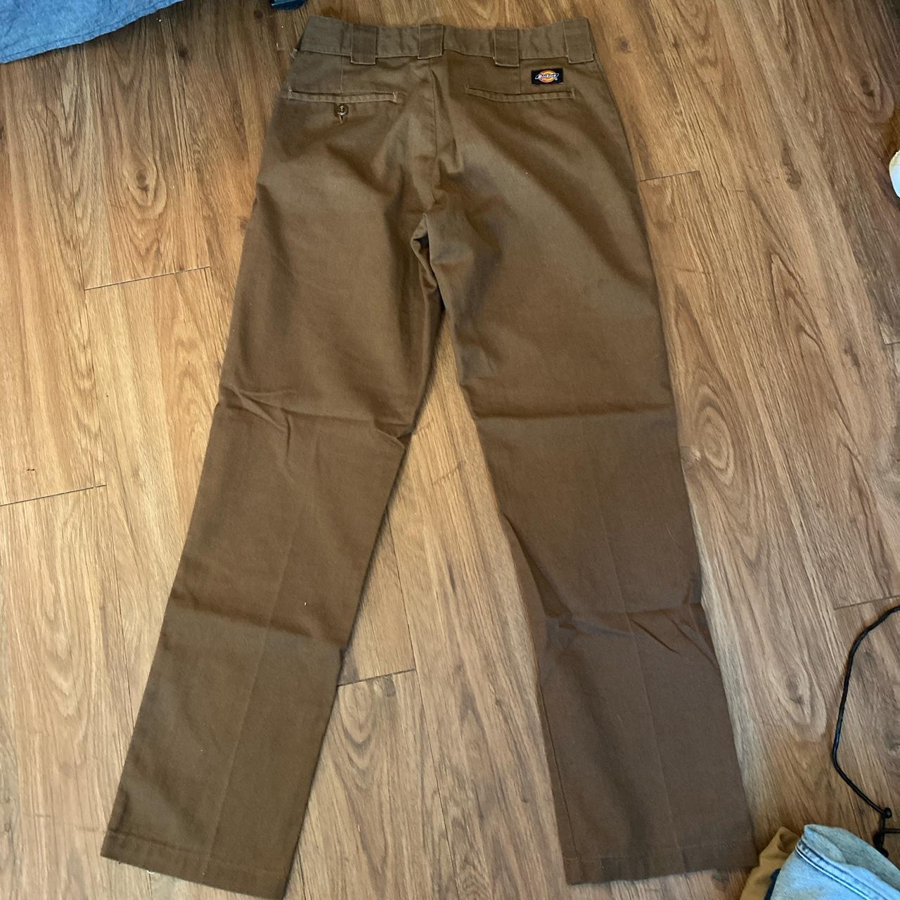 Brown dickes pants - Depop