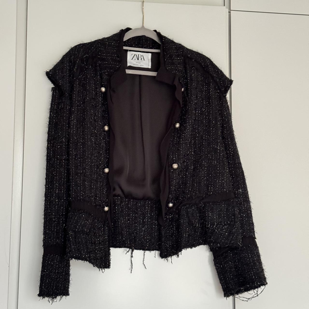 ジャケット・アウター BLACK THEREDTHREAD OVER TWEED ZIP JACKET TWEED ZIP JACKET | ref. / Web Store