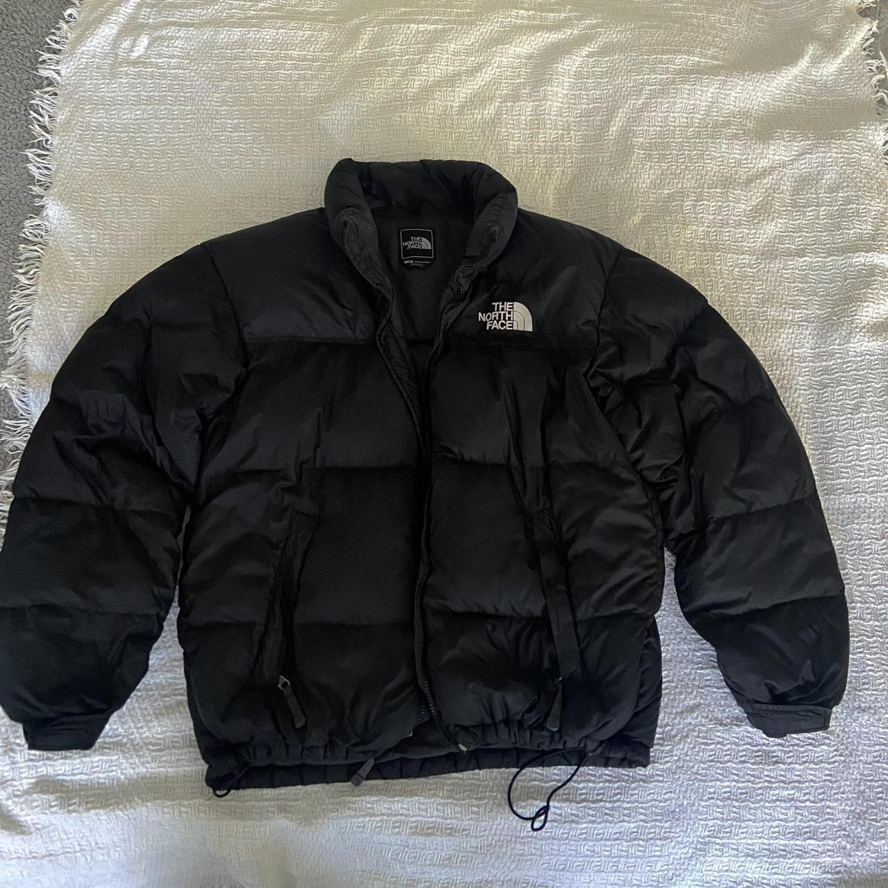 Black Puffer North Face Coat! (700) So thick with... - Depop