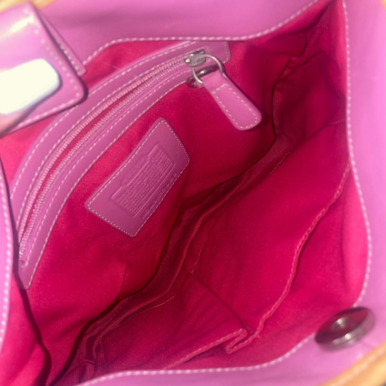 Hot pink Coach wristlet purse Unused perfect - Depop