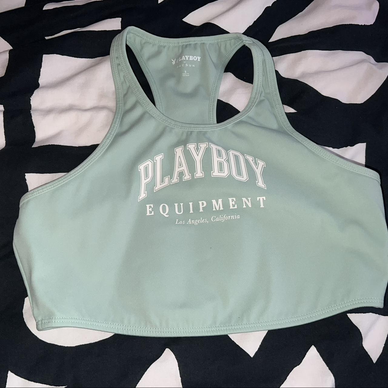 Playboy Green Fitness | Depop