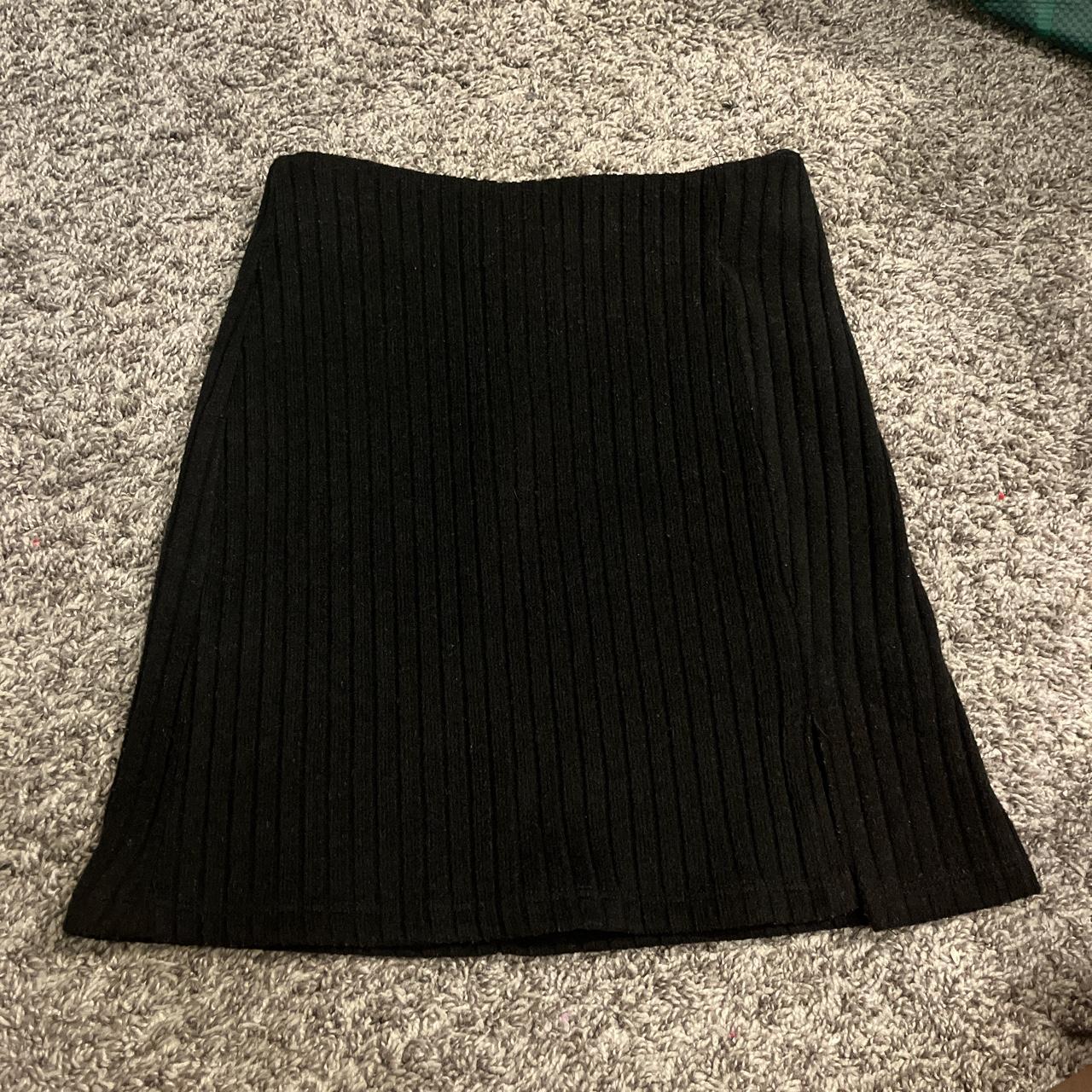 princess polly mini skirt super cute slit on side... Depop