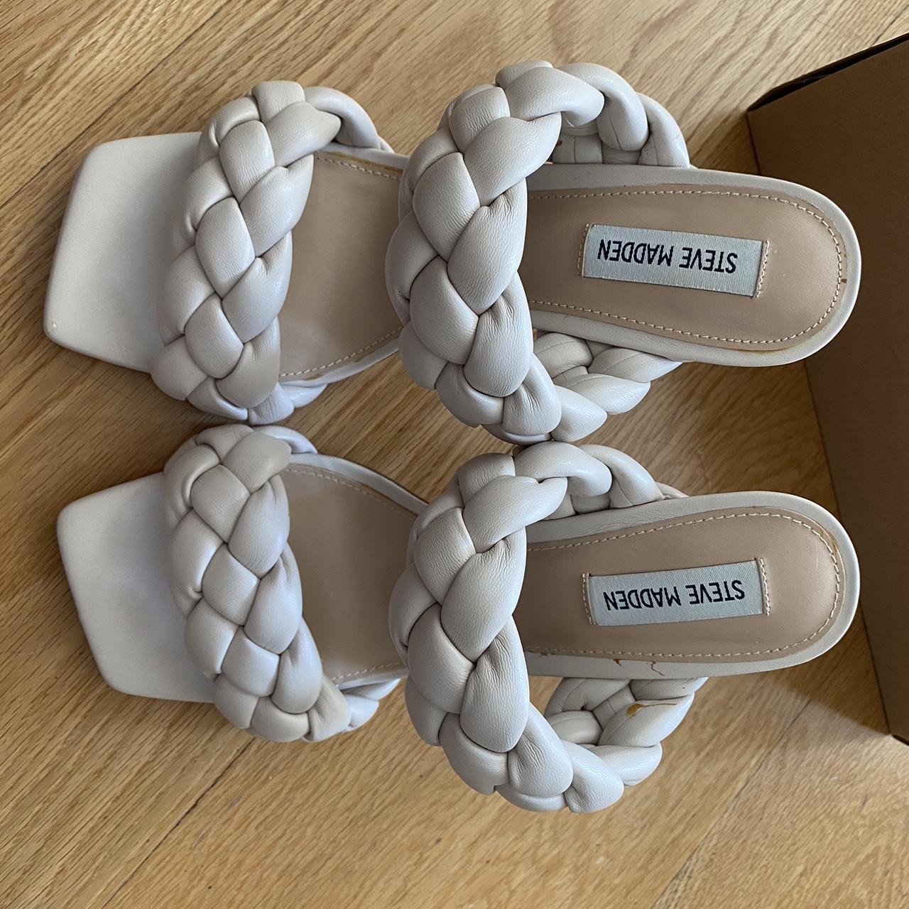 Steve madden braided sandals online