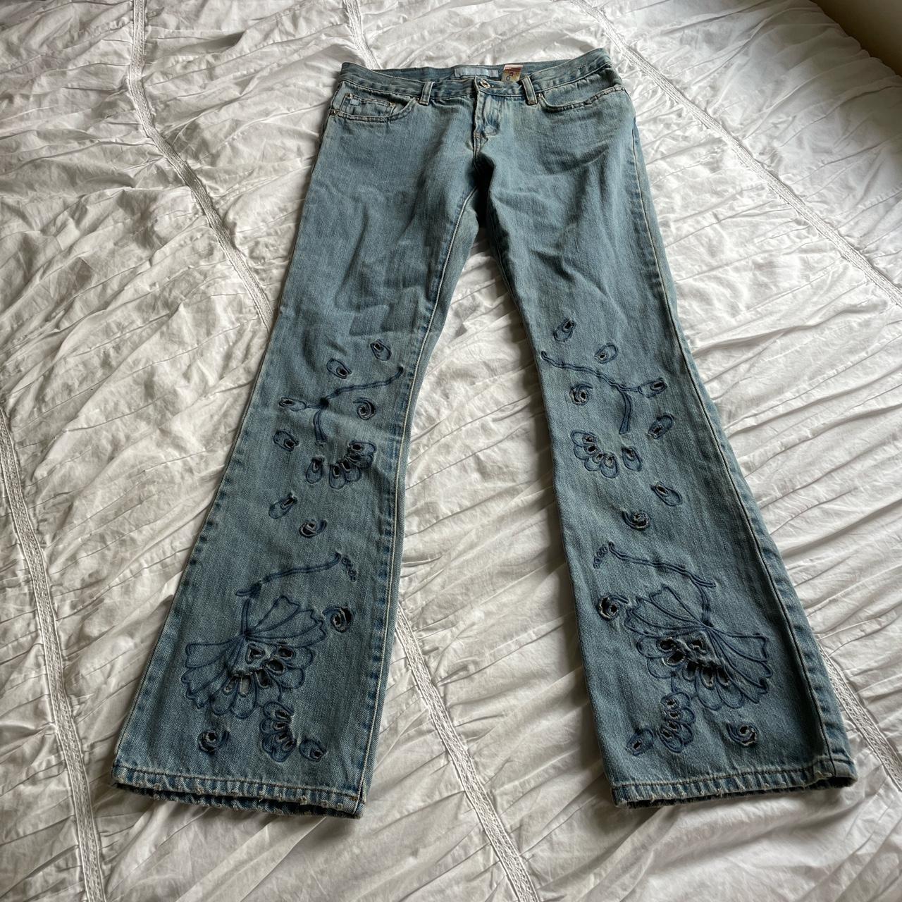Buffalo David Bitton Women's Blue and Navy Jeans