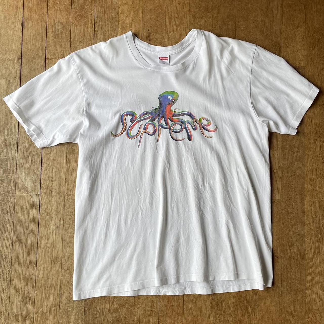 Supreme t shirt octopus online