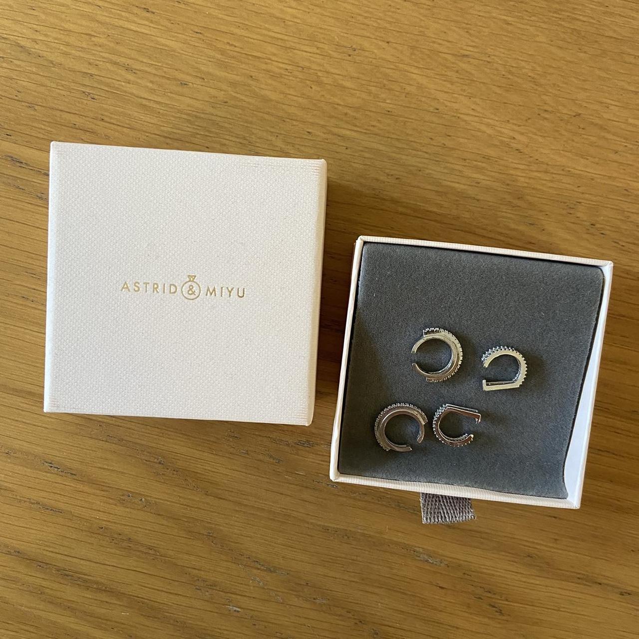 Astrid and Miyu ear cuff bundle. All in silver with... Depop