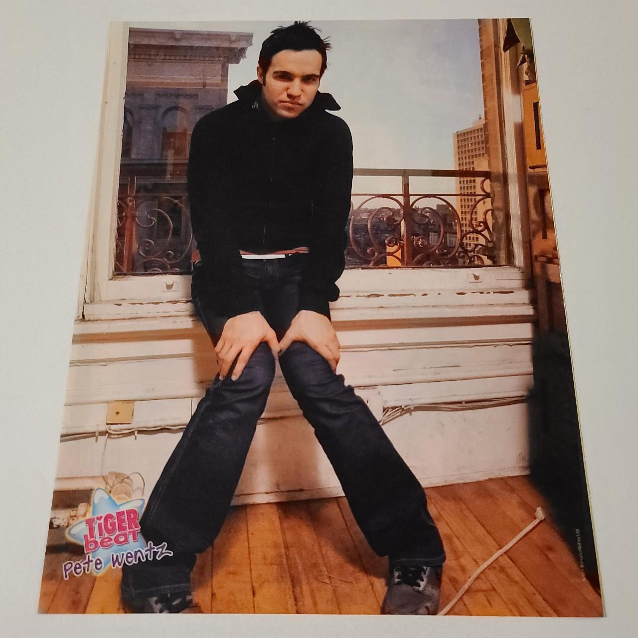 Pete Wentz Pinup Approx Size 8 x 10 1/2in. Pinup... Depop