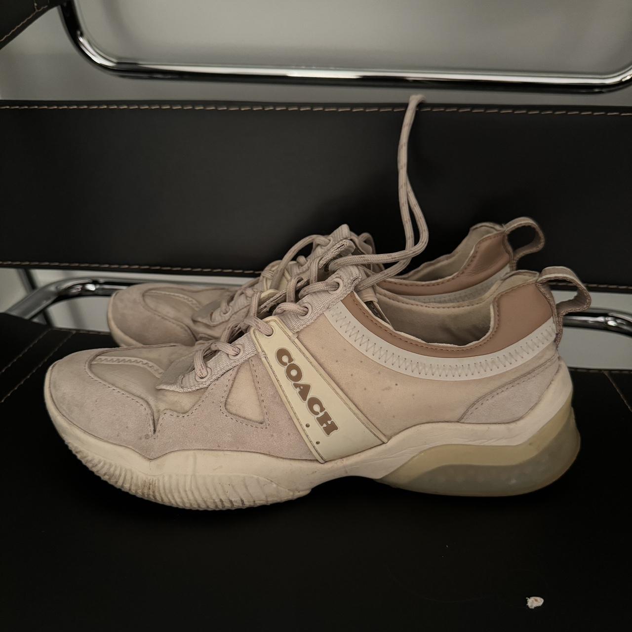 Coach sneakers. Beige. Limited edition. EU 39. US 8.5-9 | Depop