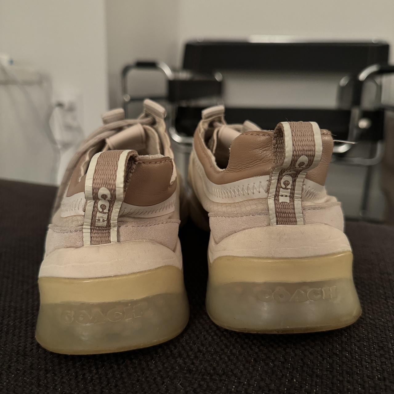 Coach sneakers. Beige. Limited edition. EU 39. US 8.5-9 | Depop