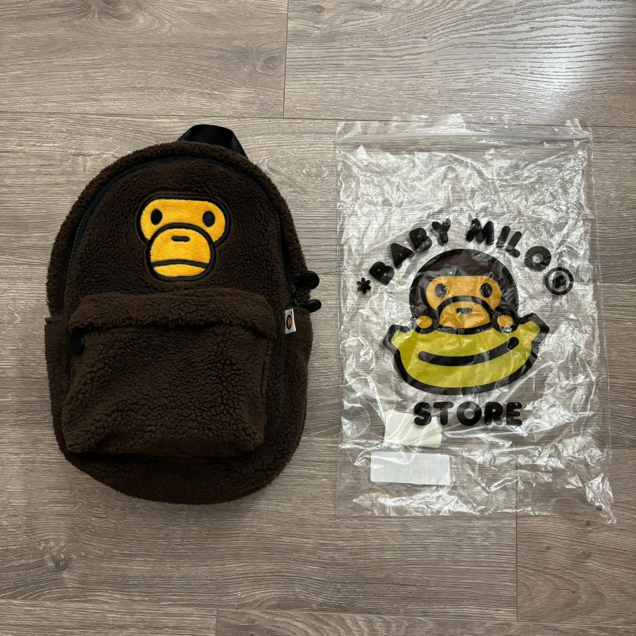 Baby Milo Mini Fur Backpack Rare Bape