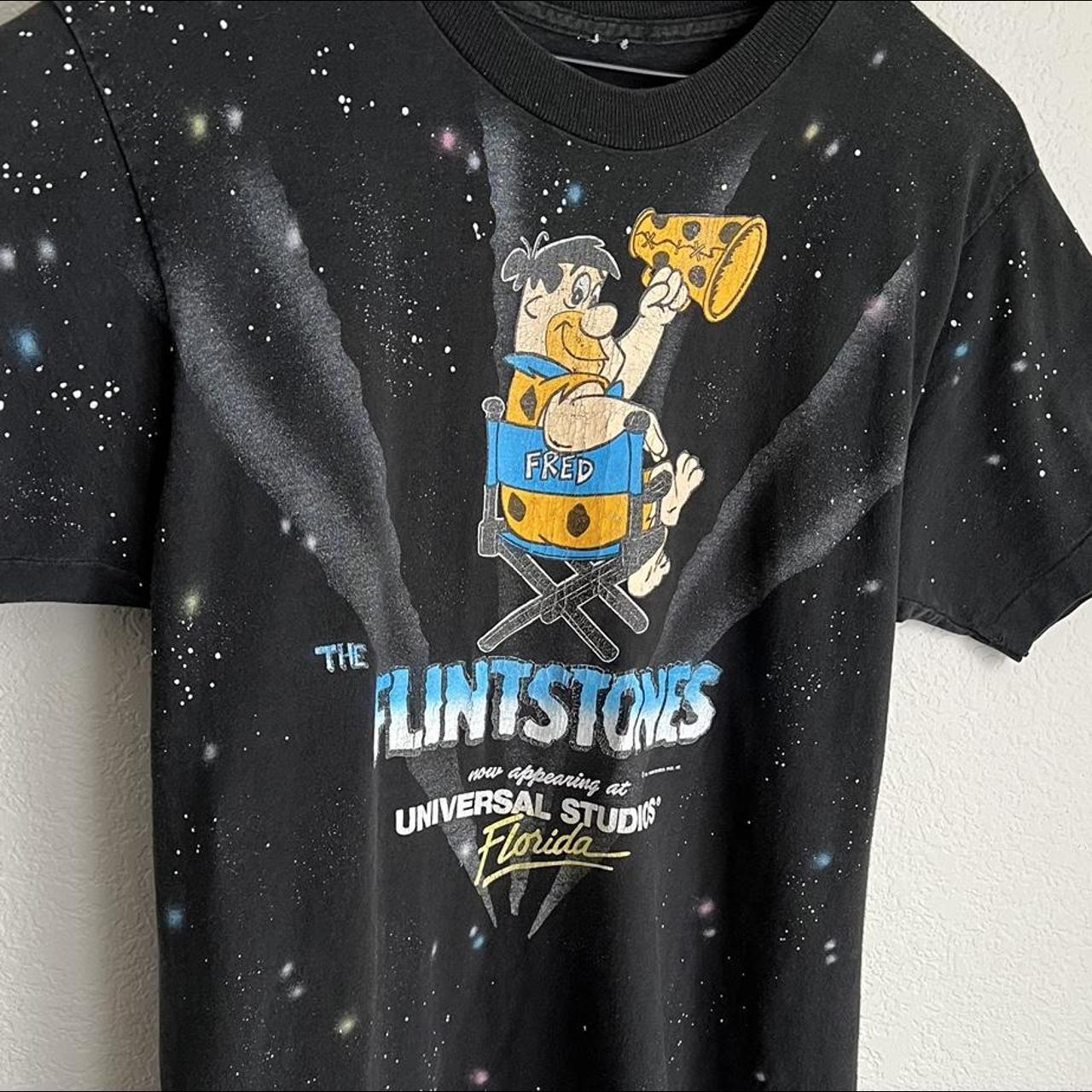 Vintage 90s Flintstones universal studios Florida... - Depop