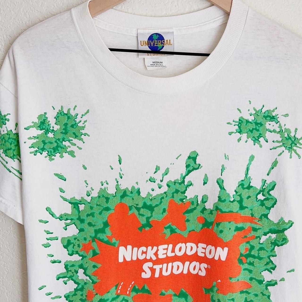 Nickelodeon vintage Universal on sale Studios t shirt Slime