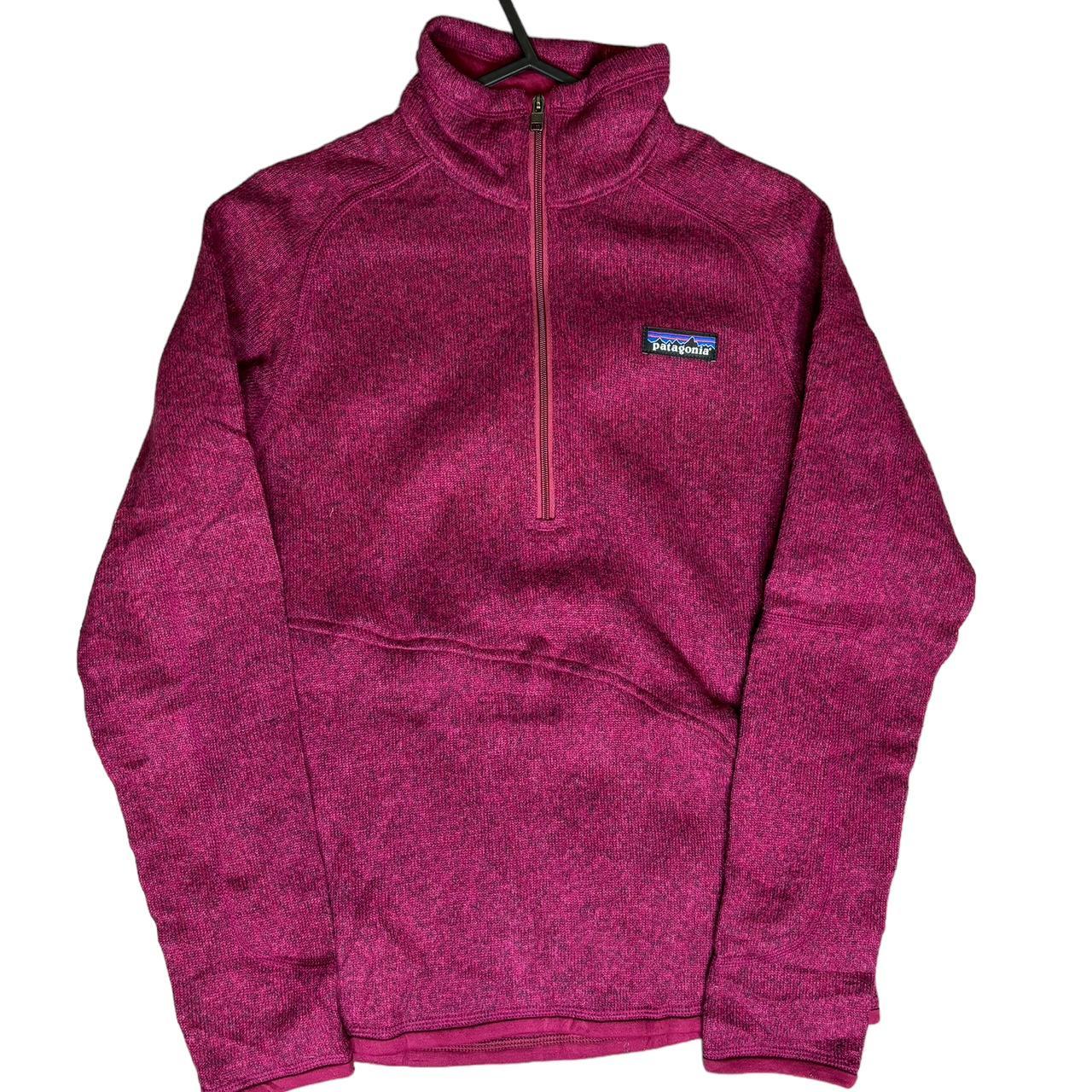 Pink store patagonia sweatshirt