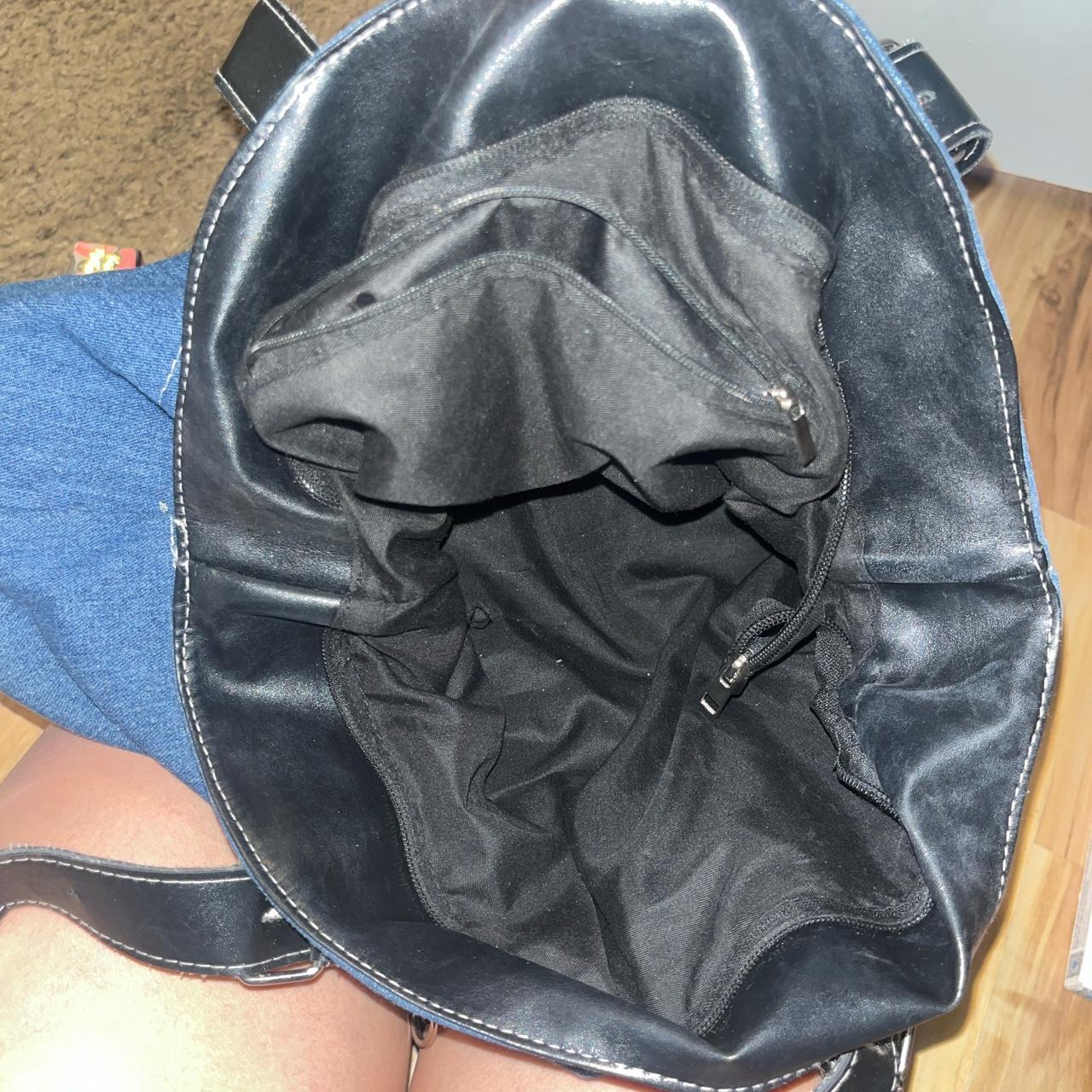 Vivienne Westwood dupe denim bag w/ pockets and... Depop