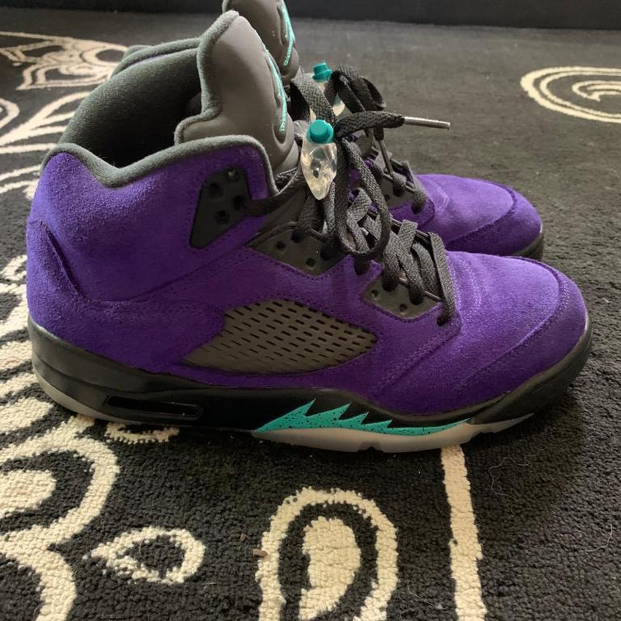 Jordan Men's Purple Trainers | Depop