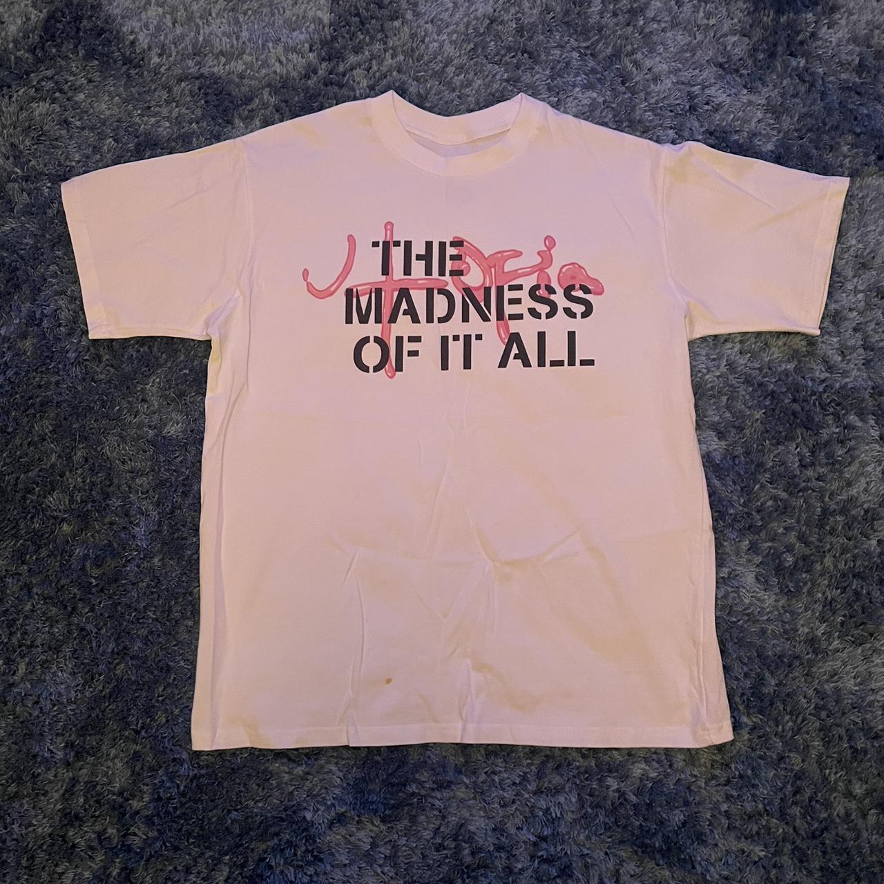 TRAVIS SCOTT UTOPIA TEE SIZE LARGE SMALL MARK... - Depop