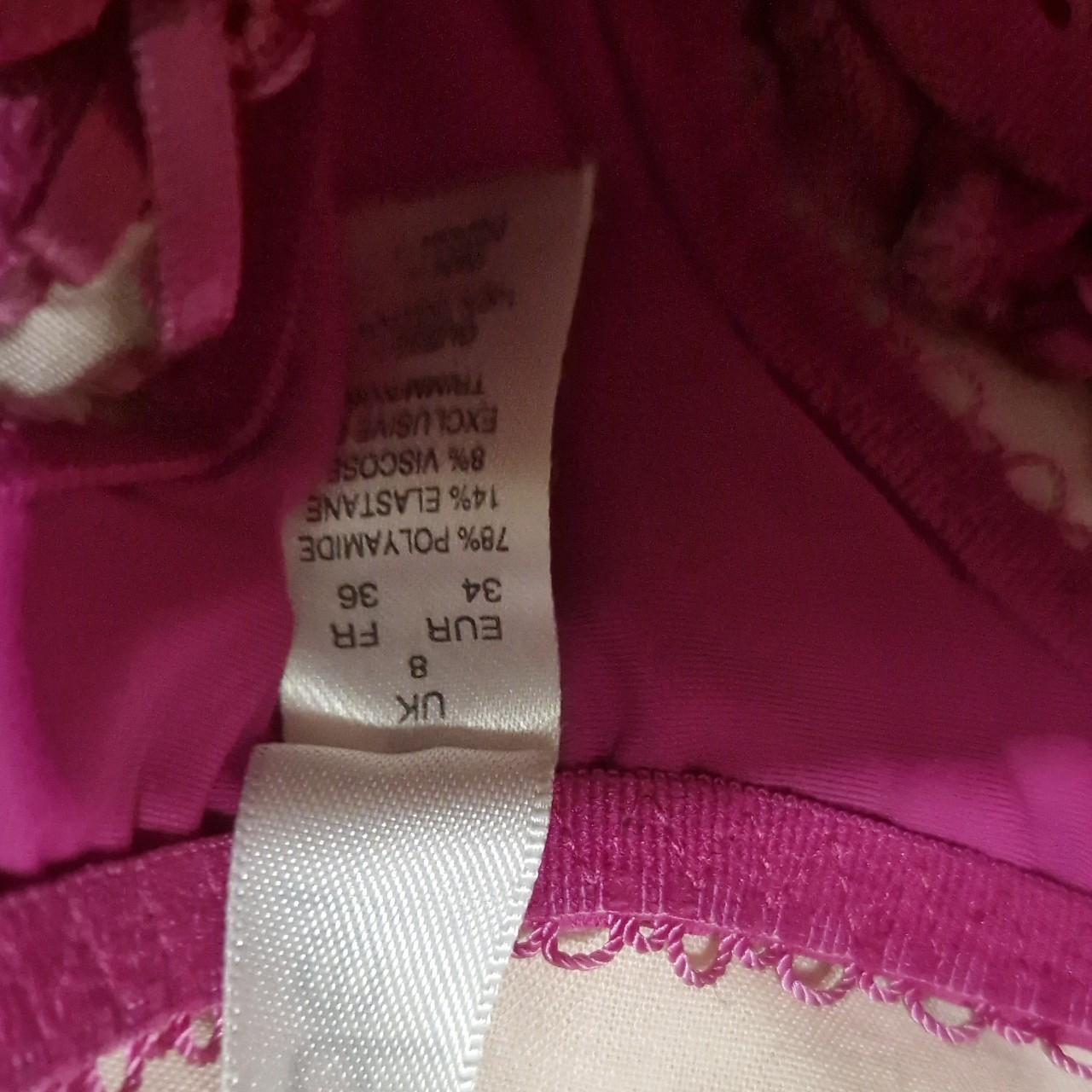 Lepel Pink Lingerie Set, hardly worn, 32b bra, UK 8... - Depop